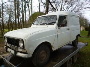 Renault 4 fourgonnette R2109 1973